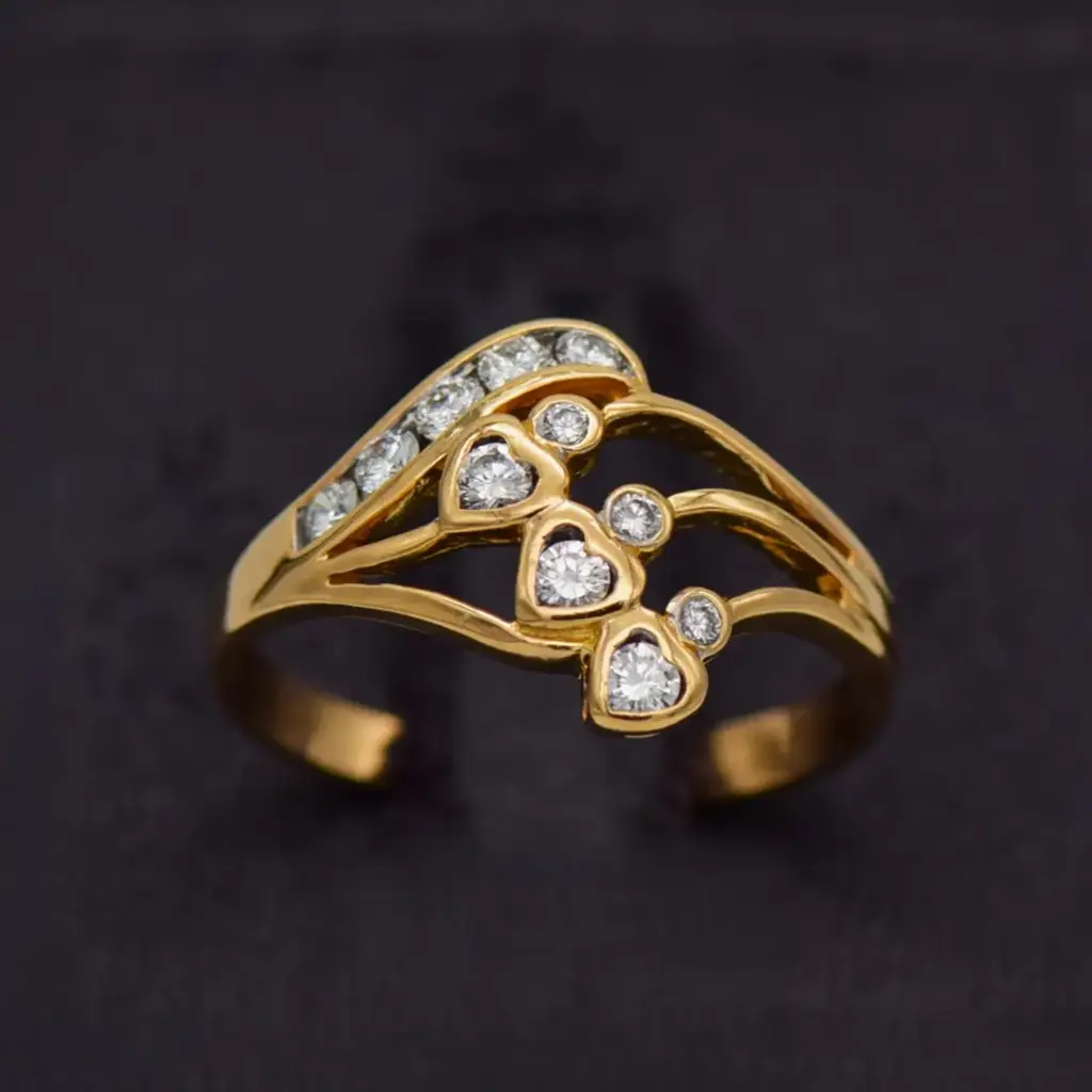 18ct Yellow Gold Dress Ring