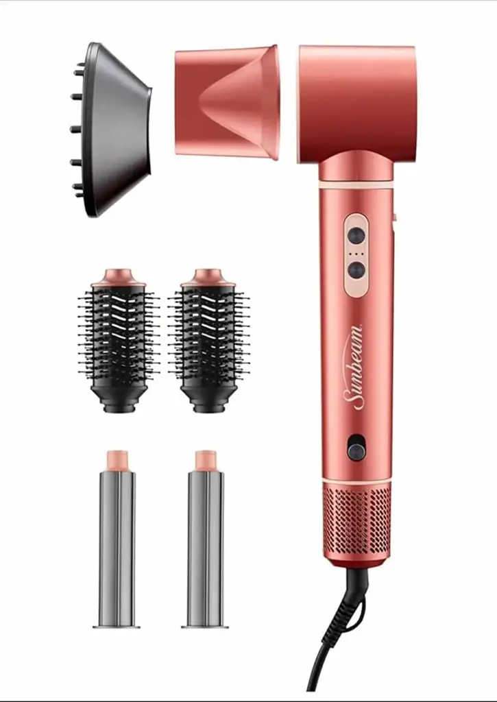Sunbeam Airwave Hair Styler (Strawberry Bronze Blush)