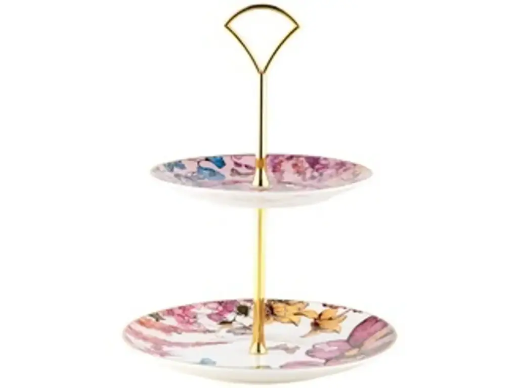 Maxwell & Williams Enchantment 2 Tiered Cake Stand