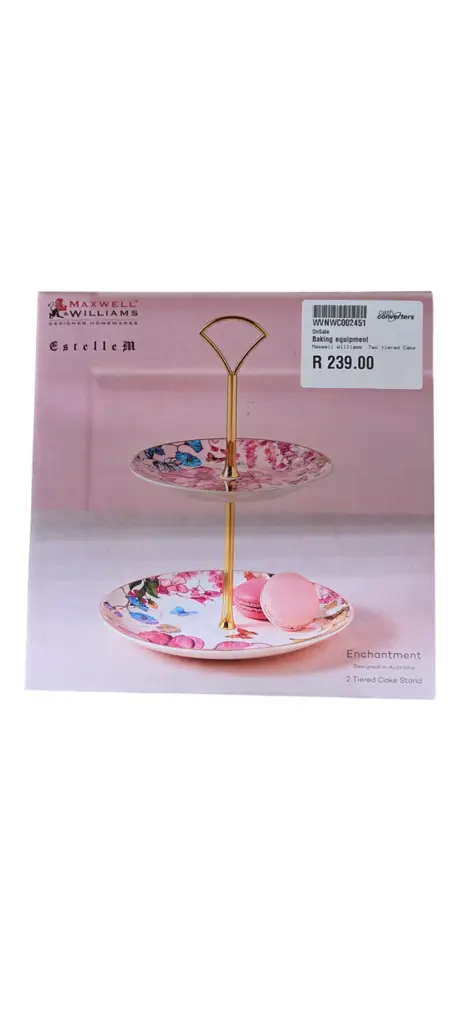 Maxwell & Williams Enchantment 2 Tiered Cake Stand - View 2