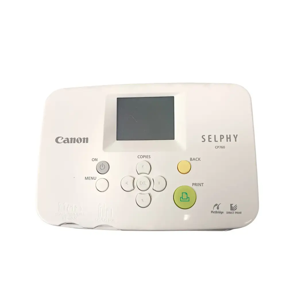 Canon Selphy Cp760 Photo Printer - View 3