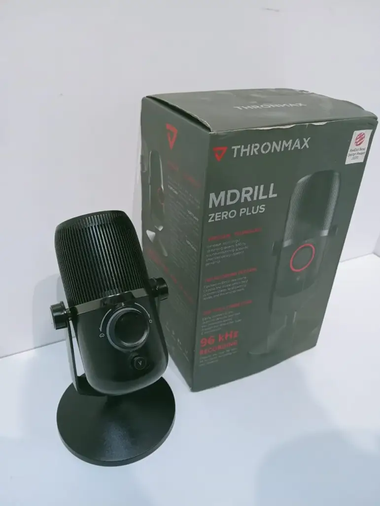 Thronmax Mdrill Zero Plus Usb Microphone (Black) - View 2
