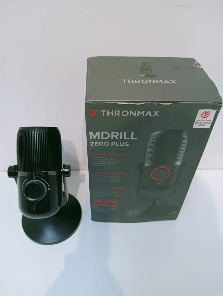 Thronmax Mdrill Zero Plus Usb Microphone (Black) - View 3