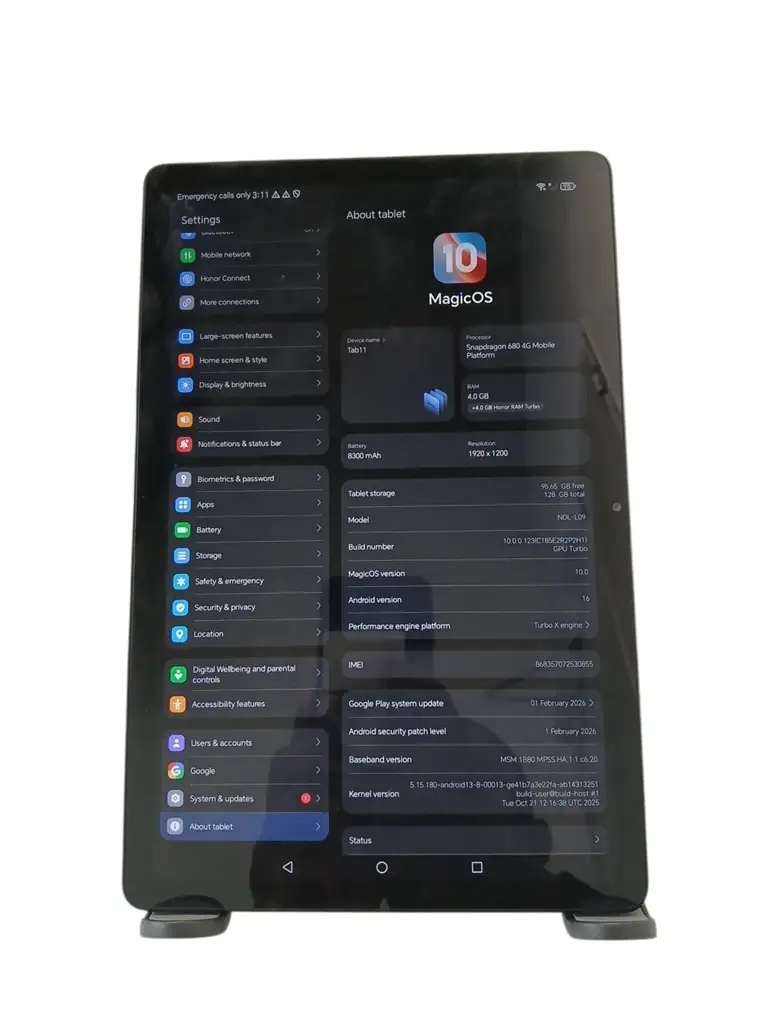 Honor Pad X8a 11' Lte +Pen - View 3