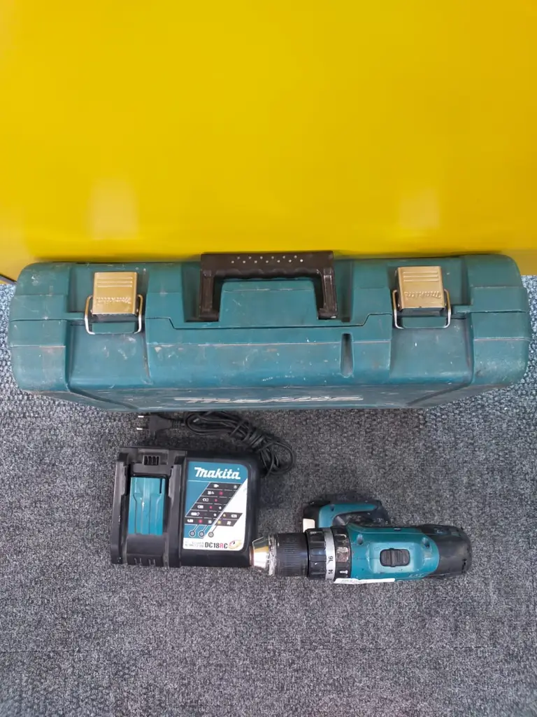 Makita - Impact Drill Dhp453 With 18V Battery, Charger & Carry Case - View 5