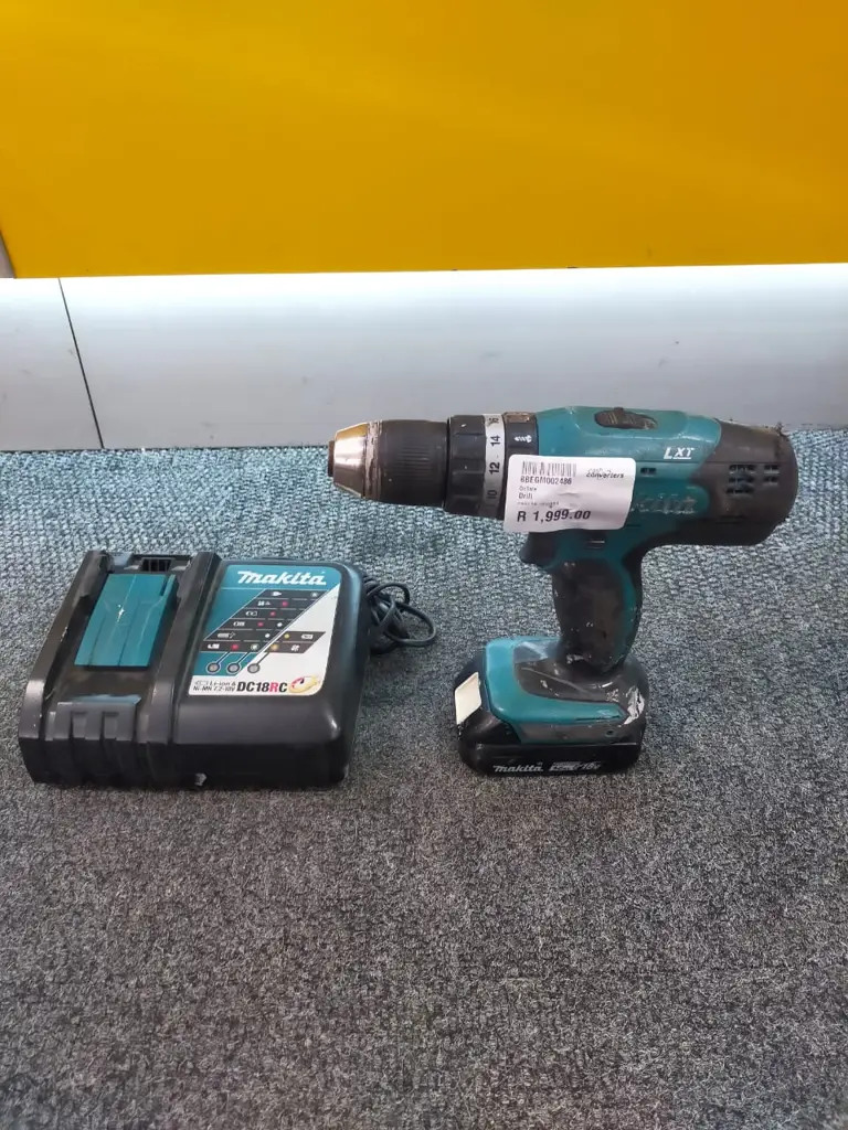 Makita - Impact Drill Dhp453 With 18V Battery, Charger & Carry Case - View 6
