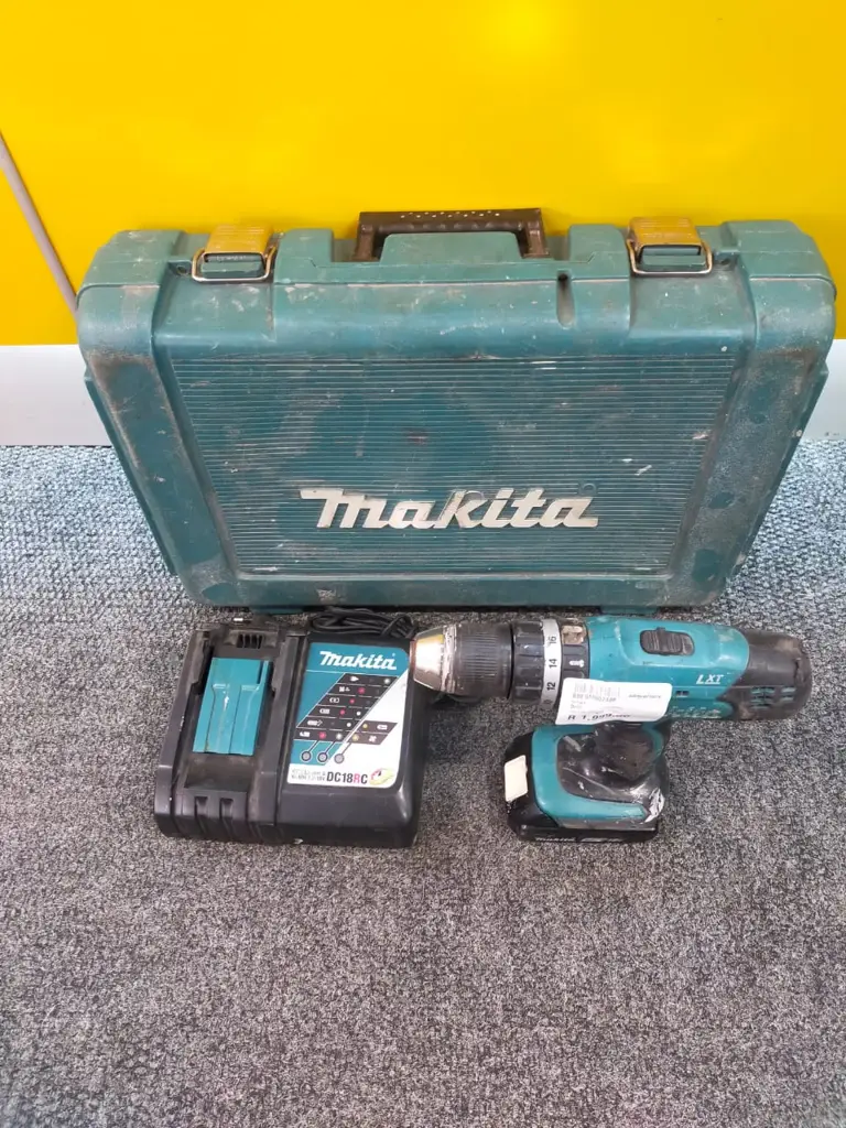 Makita - Impact Drill Dhp453 With 18V Battery, Charger & Carry Case - View 2