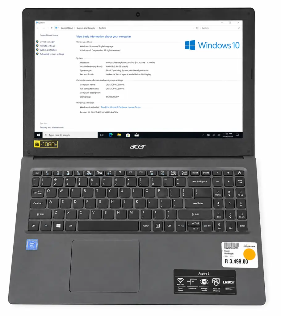 Acer Aspire 3 (N19h1) Laptop Flip - View 2