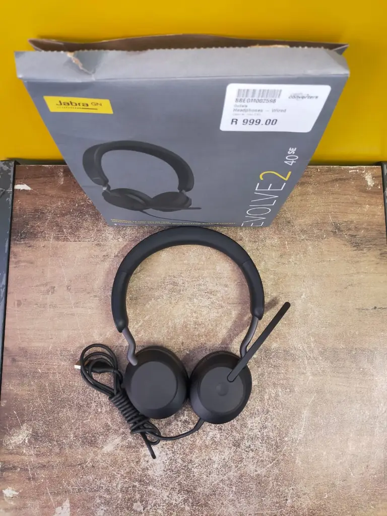 Jabra Evolve2 40 Se Usb Ms Stereo Wired Headphone With Microphone - View 3