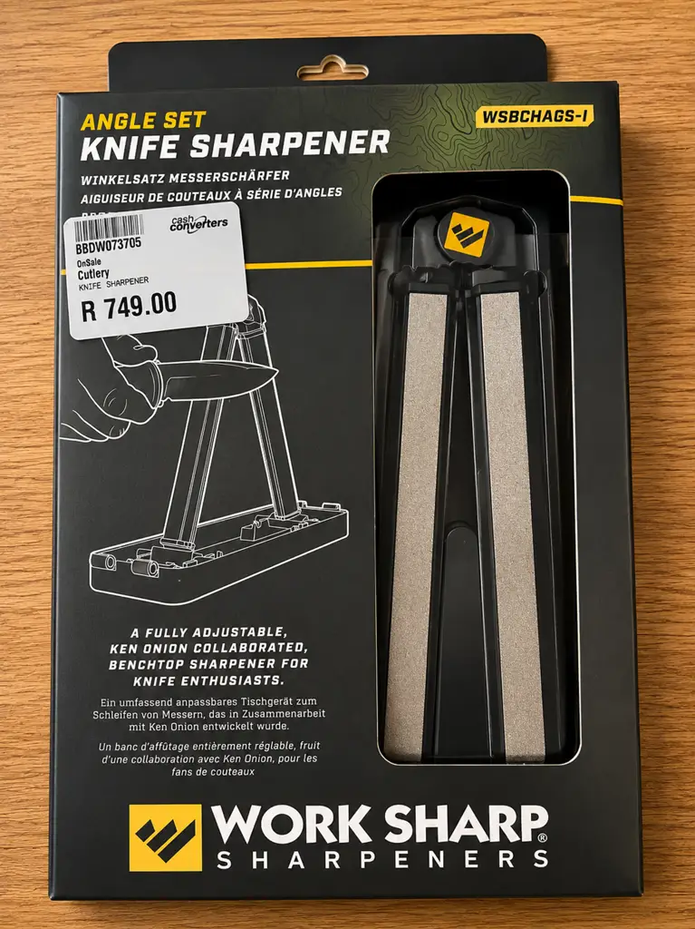 Work Sharp Angle Set Knife Sharpener (Wsbchags-I)