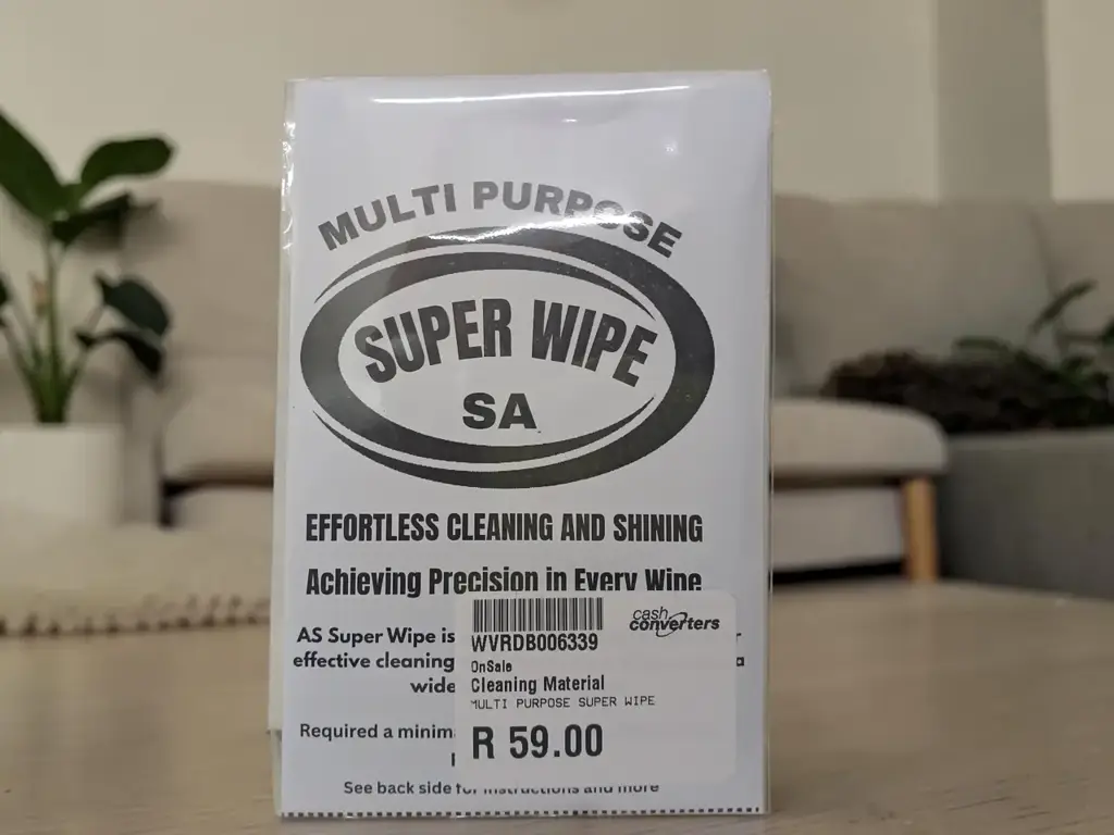 Multi Purpose Super Wipe Effortless Cleaning & Shining