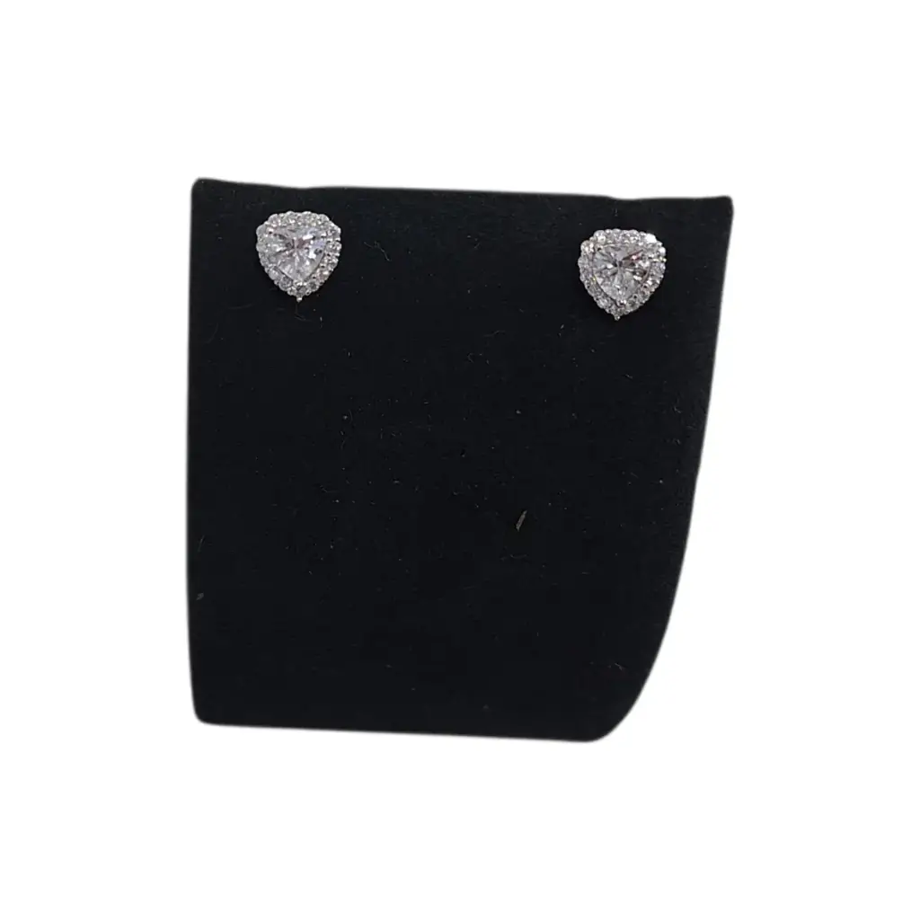 925 Silver Heart Sser 334 Ladies Earring - View 3