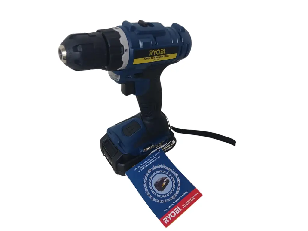 Ryobi Xd-180 18V Cordless Driver Drill - View 5