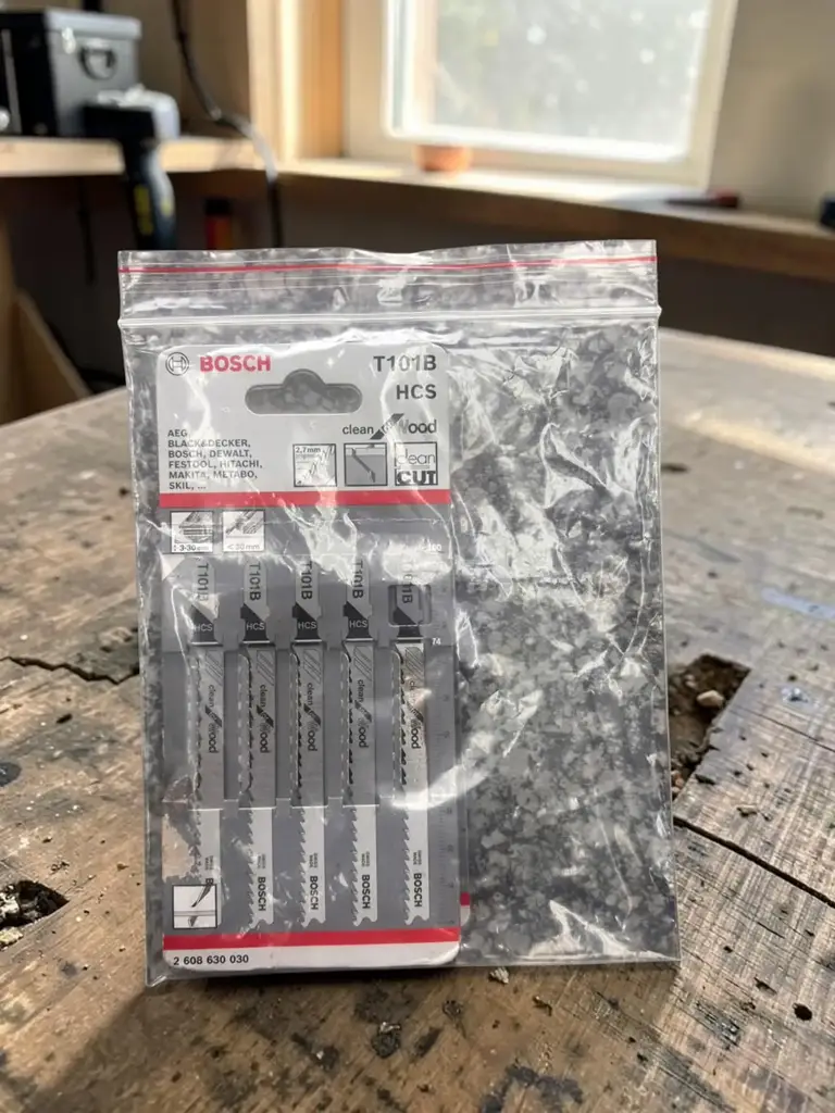 Bosch Jigsaw Blade T101b For Wood 5Pk