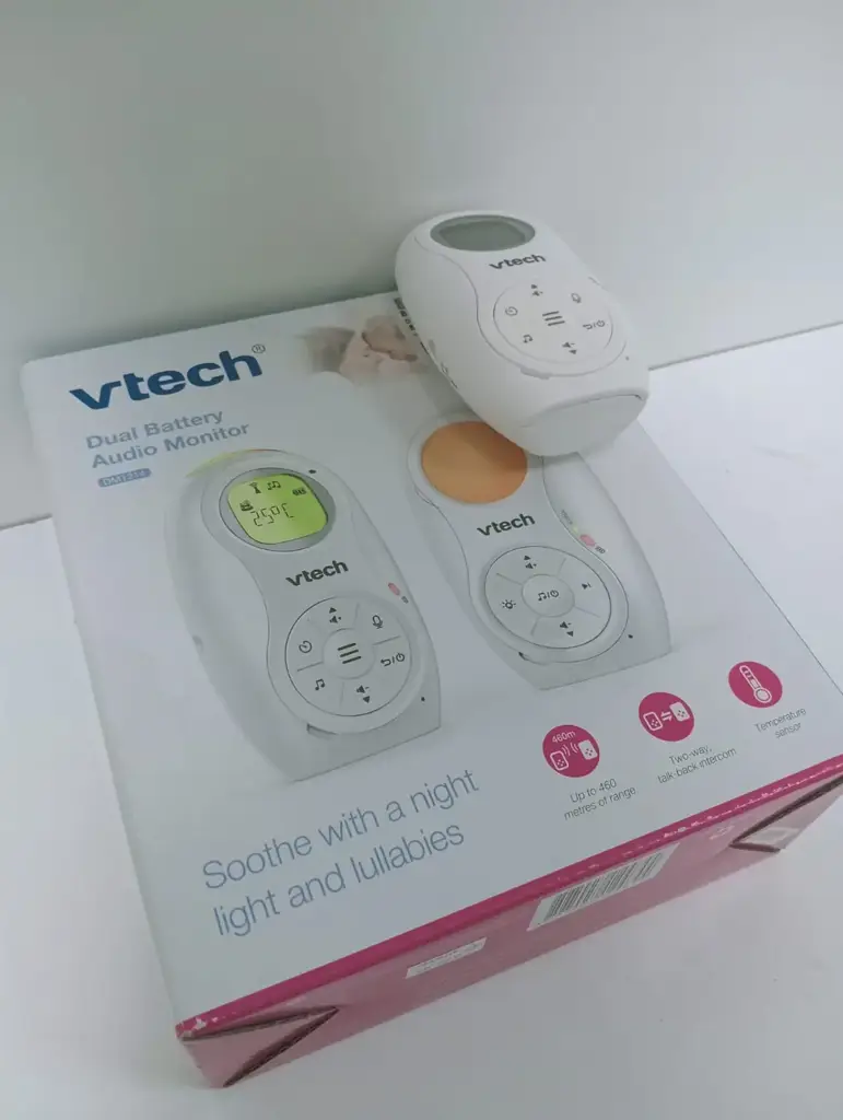 Vtech Dm1214 White, Audio Baby Monitor - View 2