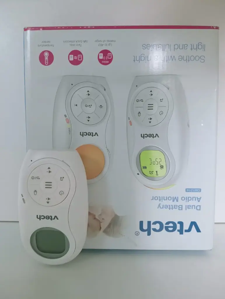 Vtech Dm1214 White, Audio Baby Monitor - View 3