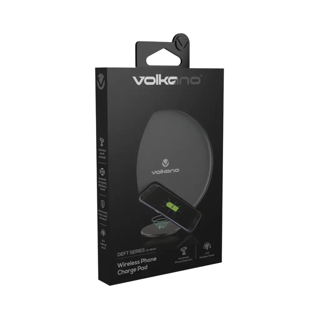 Volkano Deft Series Wireless Phone Charge Pad - View 3