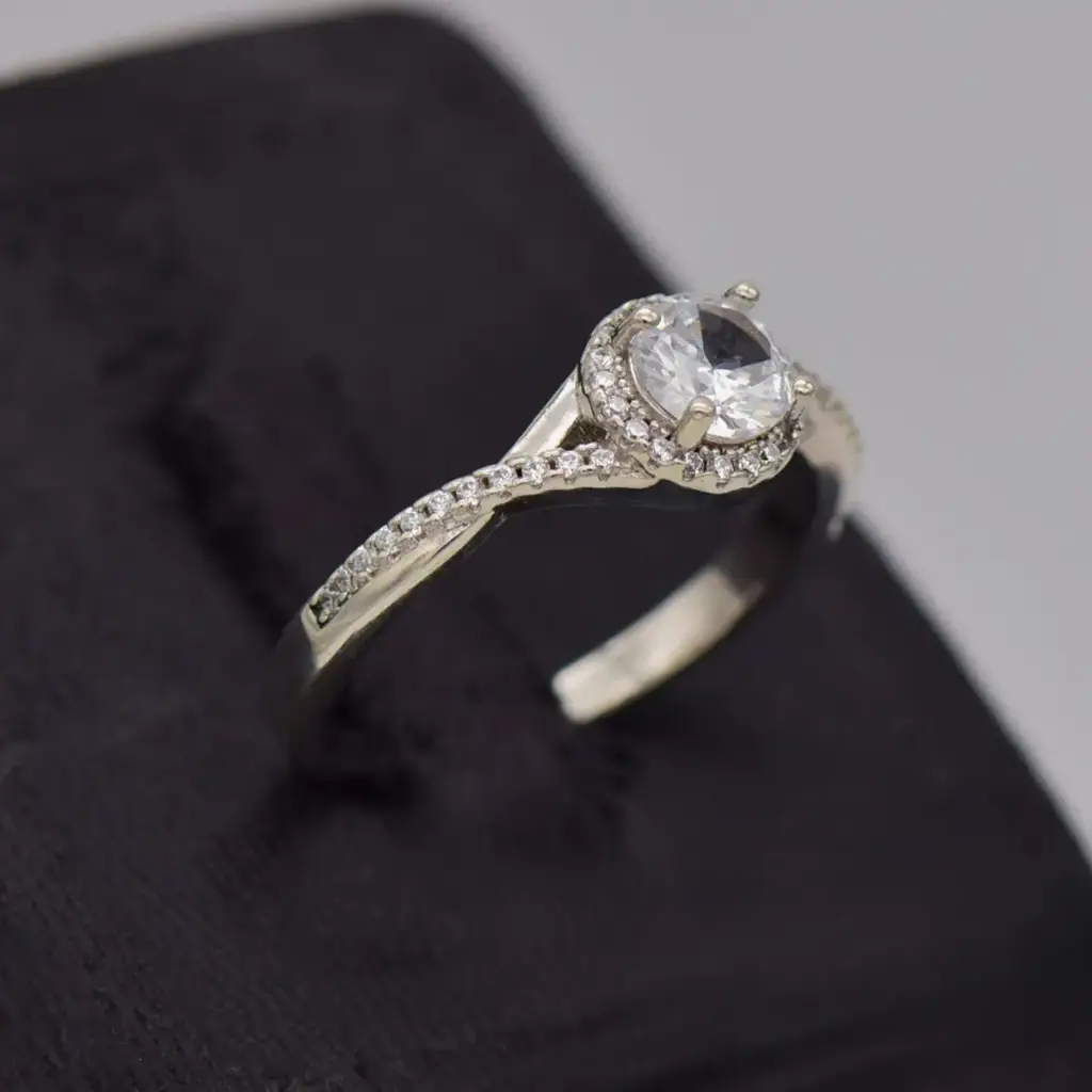 925 Silver Dress Ring - View 2