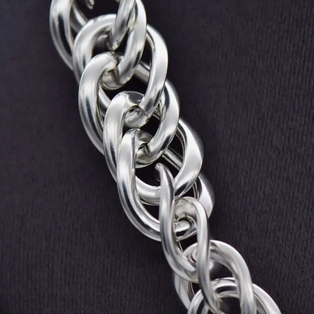 Silver-925 Chain Fancy - Link - View 3