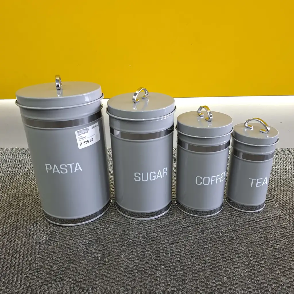 4 Pieces Canister Containers - View 2