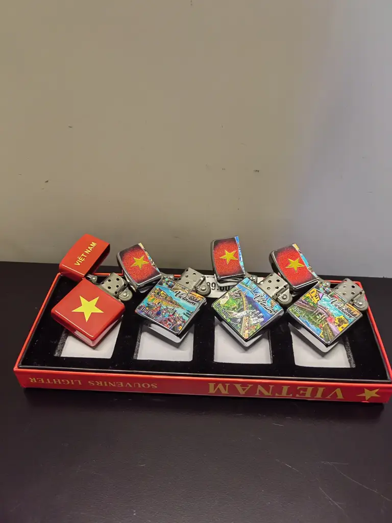 Zippo Vietnam Souvenirs Lighters Collection - View 2