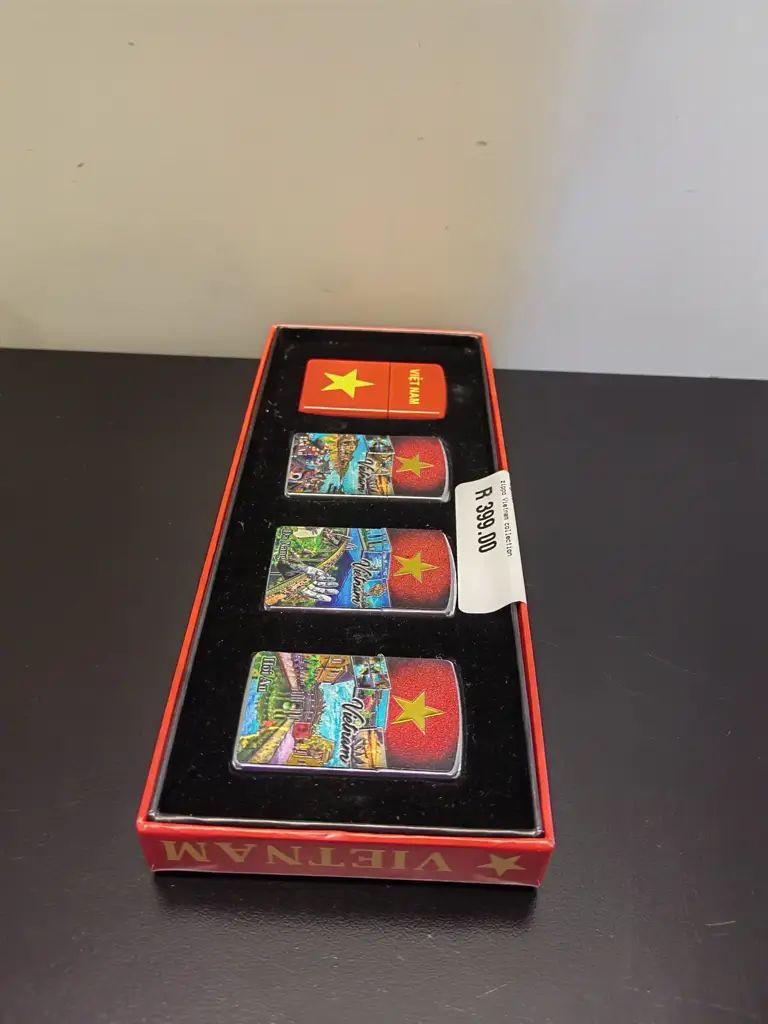 Zippo Vietnam Souvenirs Lighters Collection - View 3