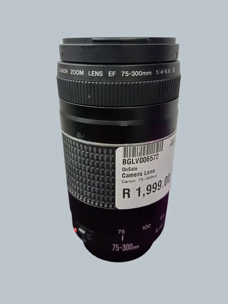 Canon 75-300Mm Camera Lens - View 2