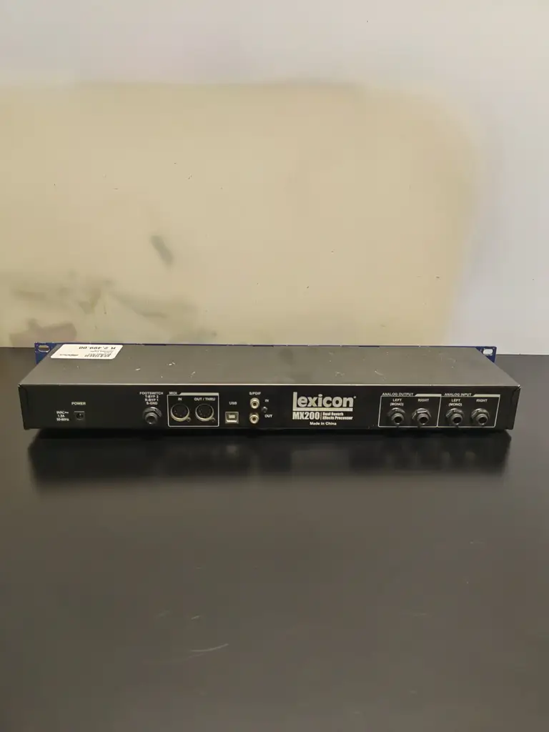 Lexicon Mx200 Dual Reverb Effects Processor - View 2