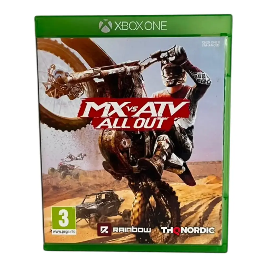 Xbox One Mx Vs Atv All Out Game Disc