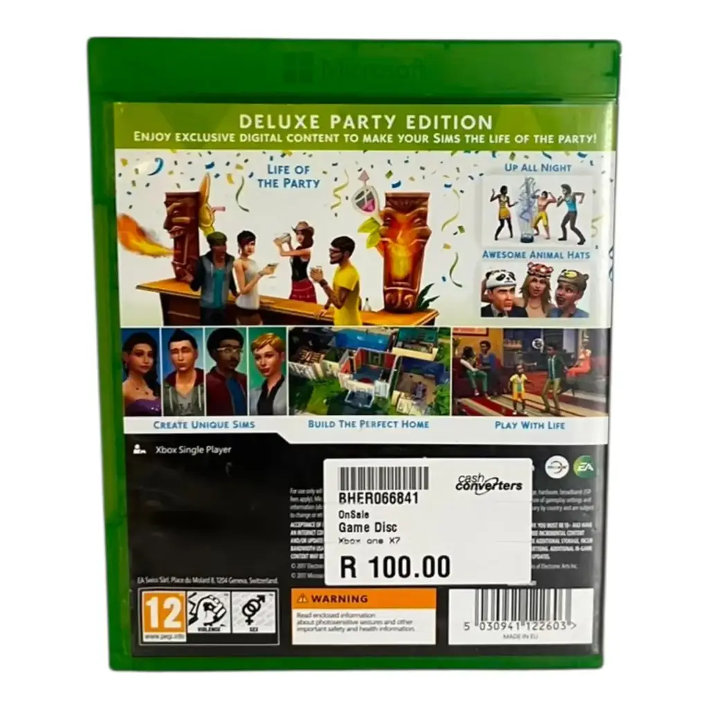 Xbox One The Sim 4 Deluxe Party Edition - View 3