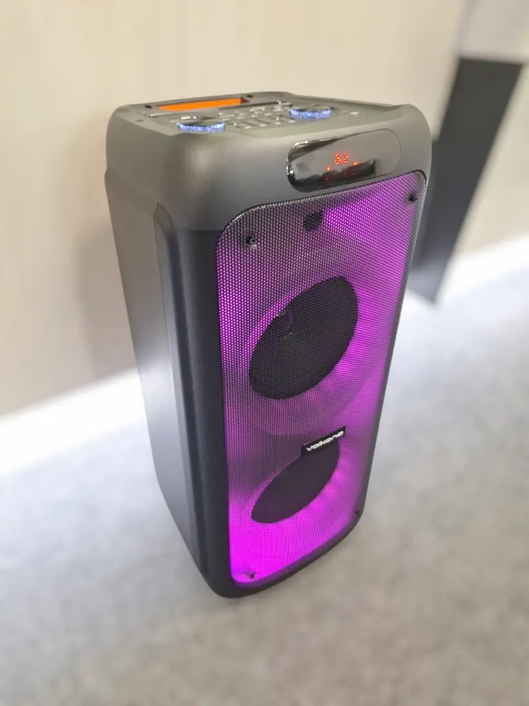 Volkano Helios Series Dual 8" Bluetooth Party Speaker (3900-D8) - View 2