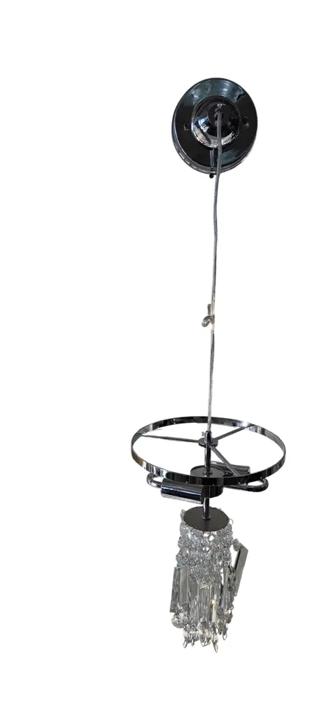 Chandelier Chrystal Chrome - View 2