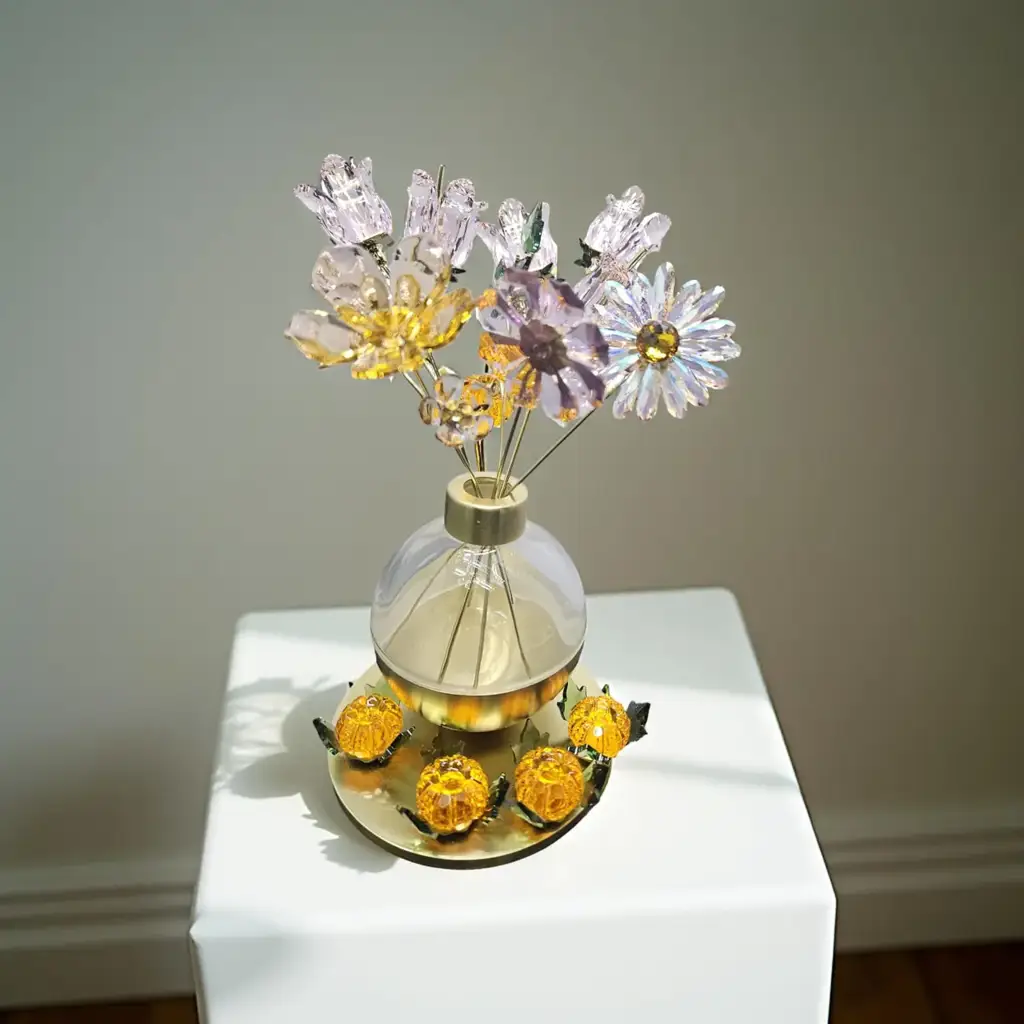 Swarovski Crystal Flowers Orchid