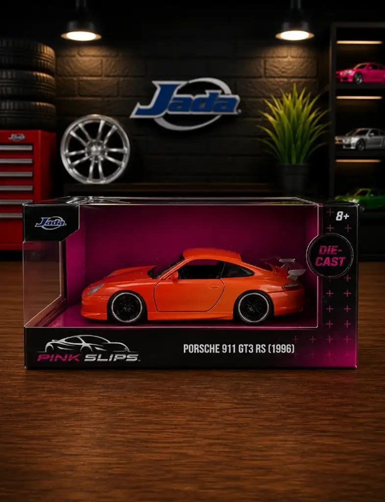 Jada Pinkslips Porsche 911 Gt3 Rs (1996)
