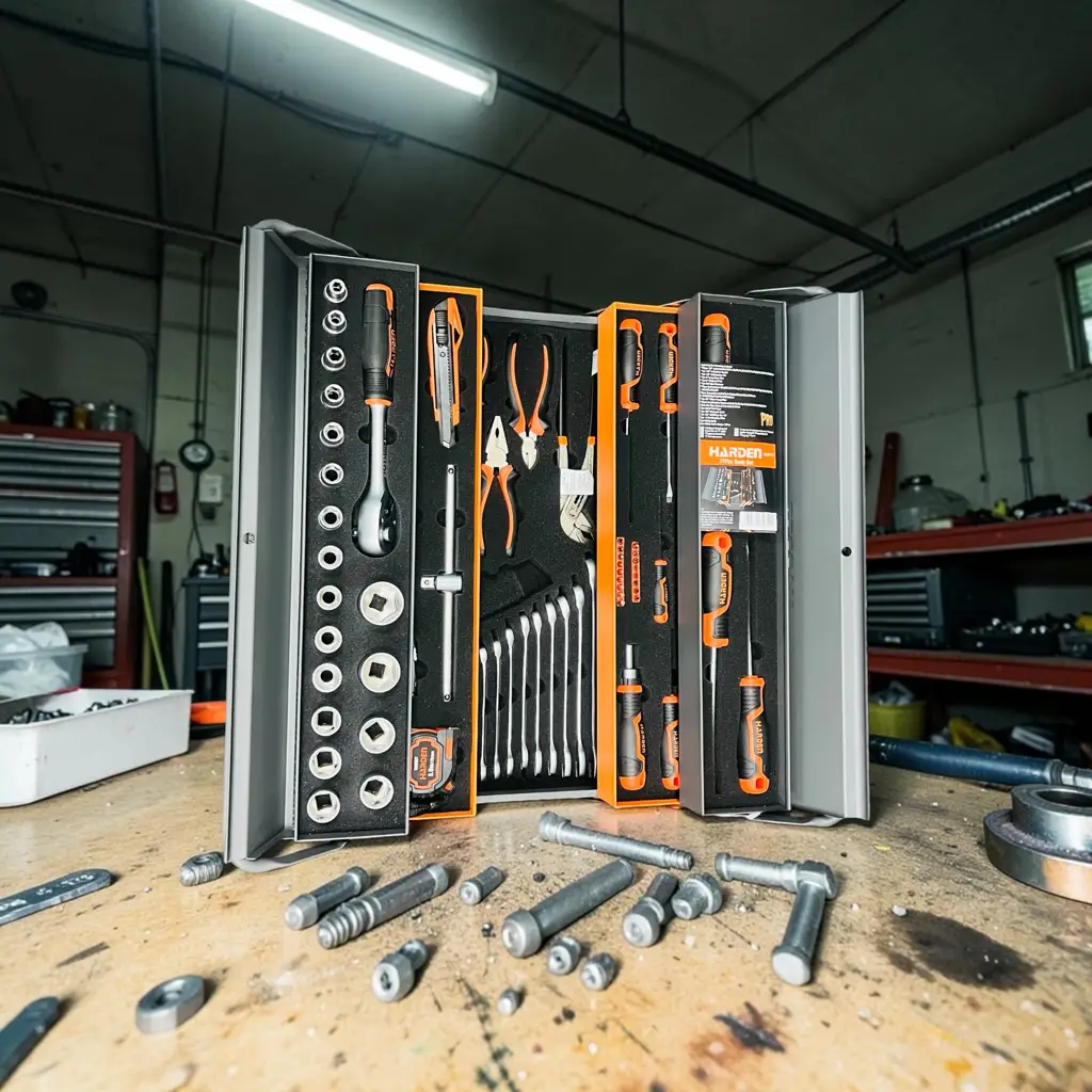 Haden 77 Pcs Tool Box