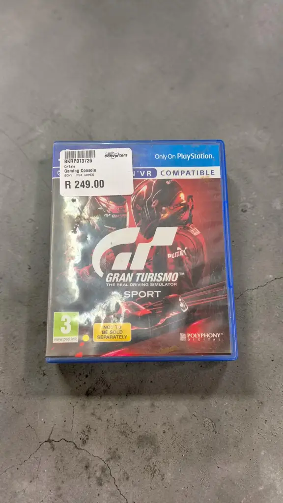 Gran Turismo Sport For Playstation 4