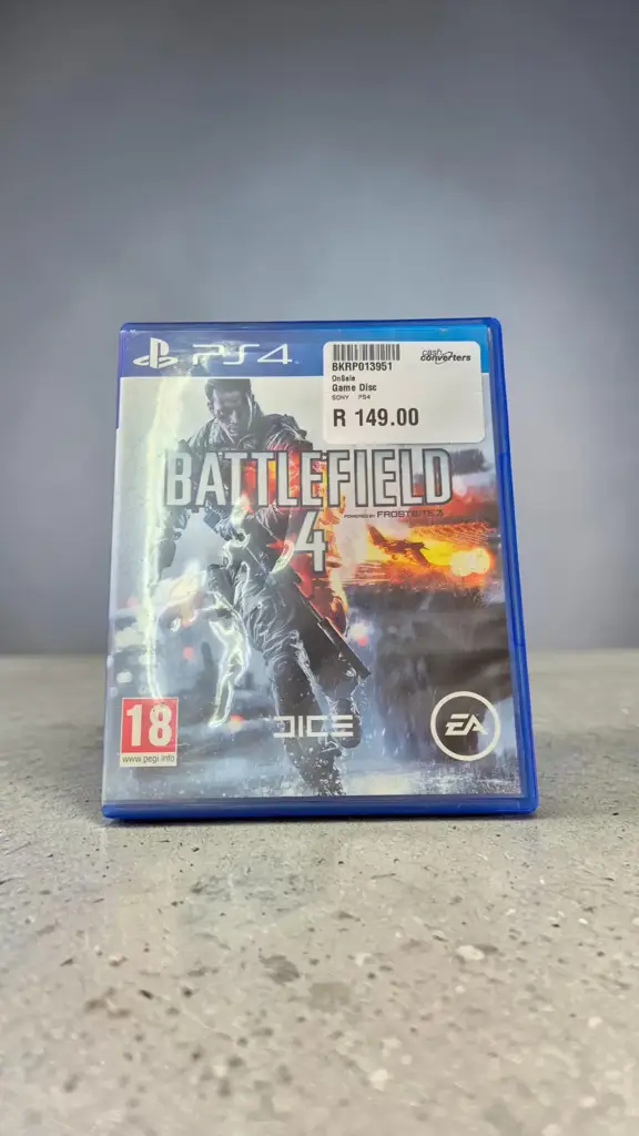 Battlefield 4 For The Playstation 4 Console.