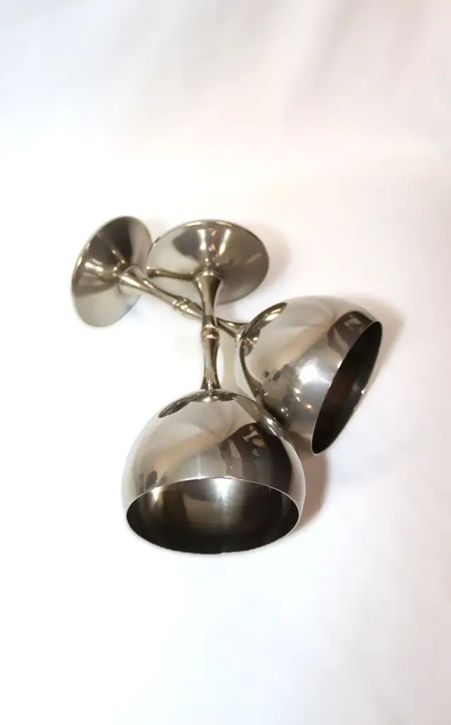 Valero Silver Plated Wine Goblets - View 2