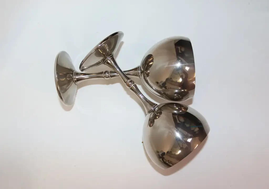 Valero Silver Plated Wine Goblets - View 3