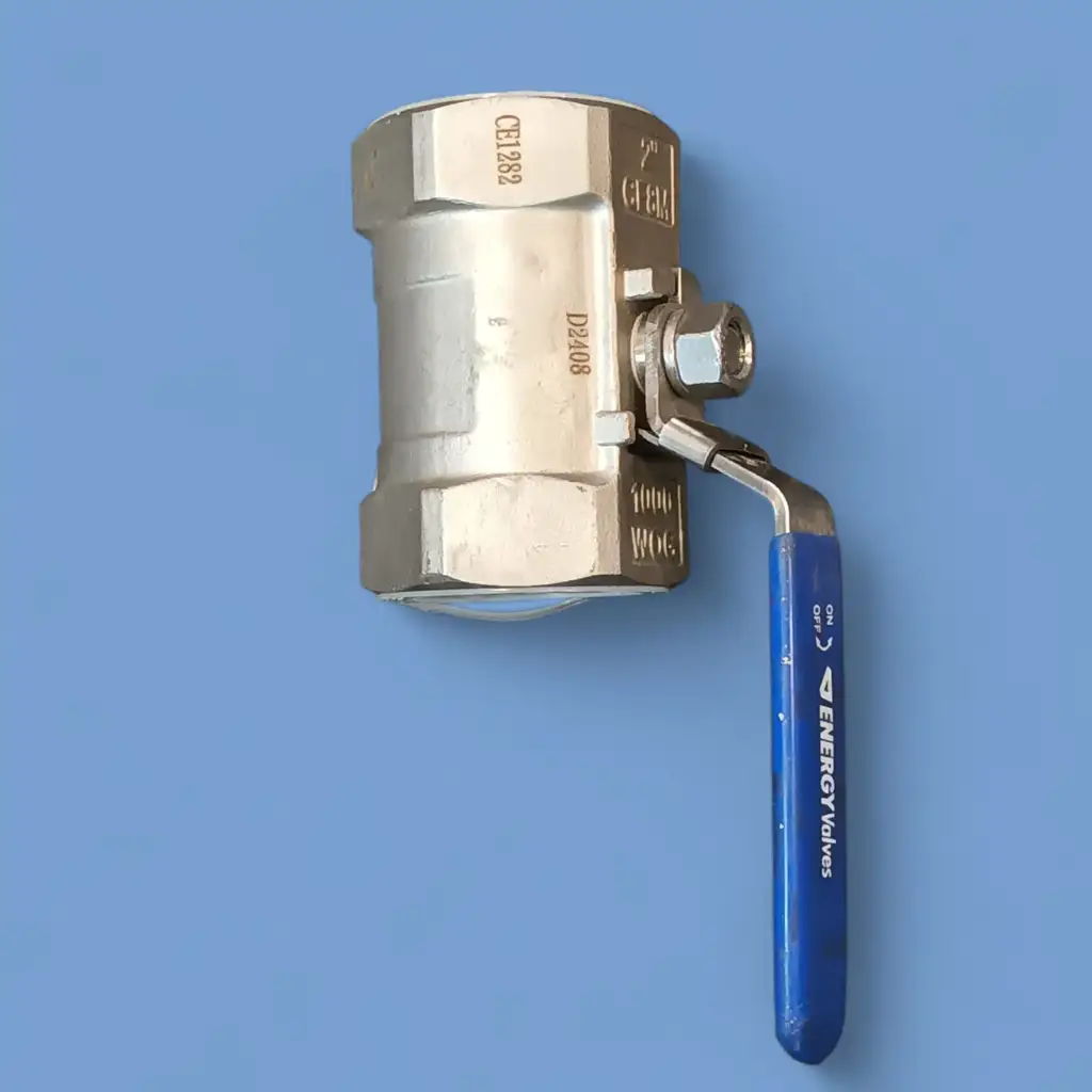 Energy Valve 1 Piece Threaded Ball Valve
