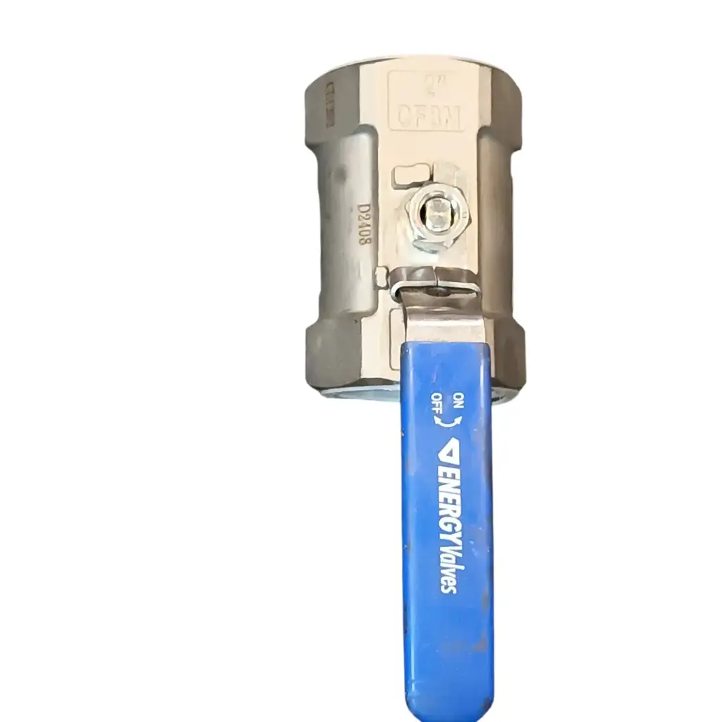 Energy Valve 1 Piece Threaded Ball Valve - View 2