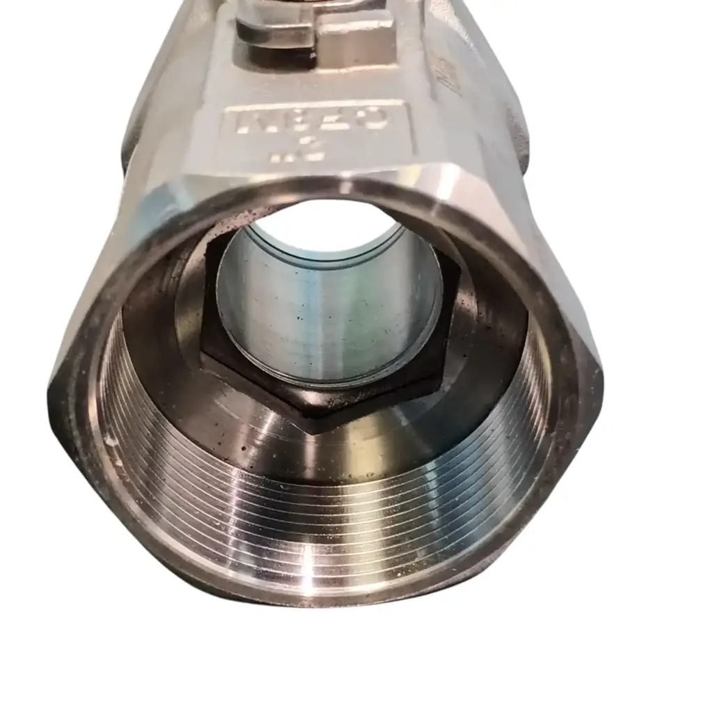 Energy Valve 1 Piece Threaded Ball Valve - View 4