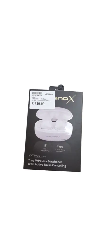 Volkanox Vxt200s Hybrid Anc Tws Earphones – White - View 2