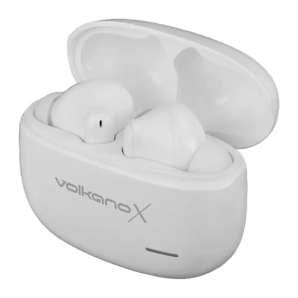 Volkanox Vxt200s Hybrid Anc Tws Earphones – White - View 3