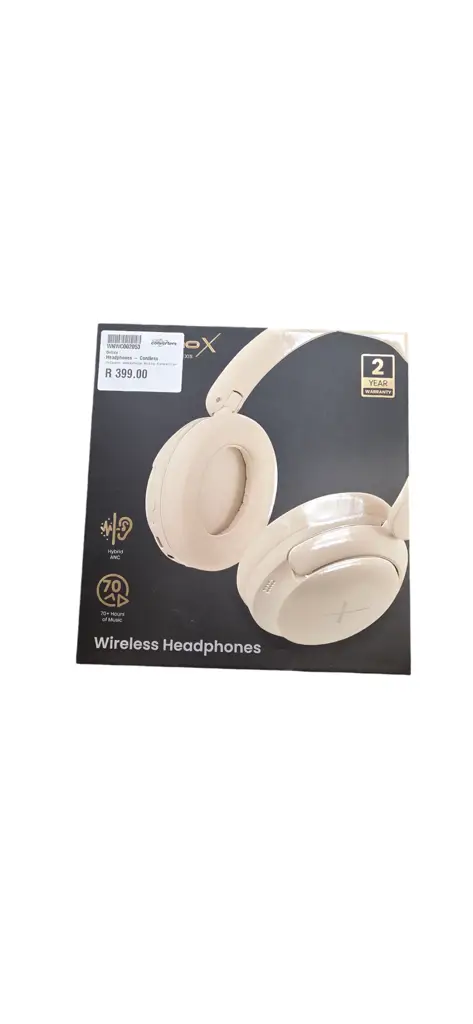 Volkanox Nexis Hybrid Active Noise Cancelling Headphones Nude - View 2
