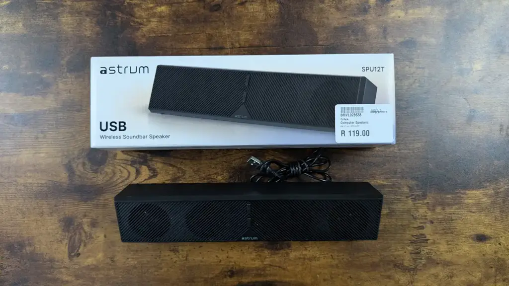 Astrum Spu12t Soundbar 12W Usb & Bt 2.0Ch 300Mm