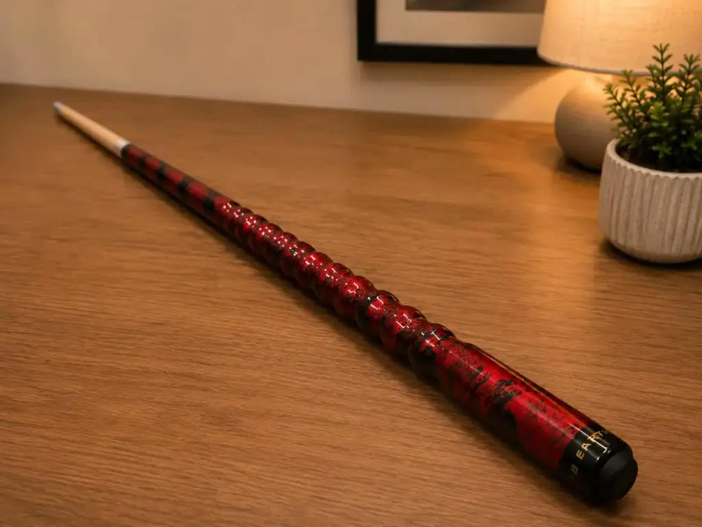 Earth Red Pool Cue