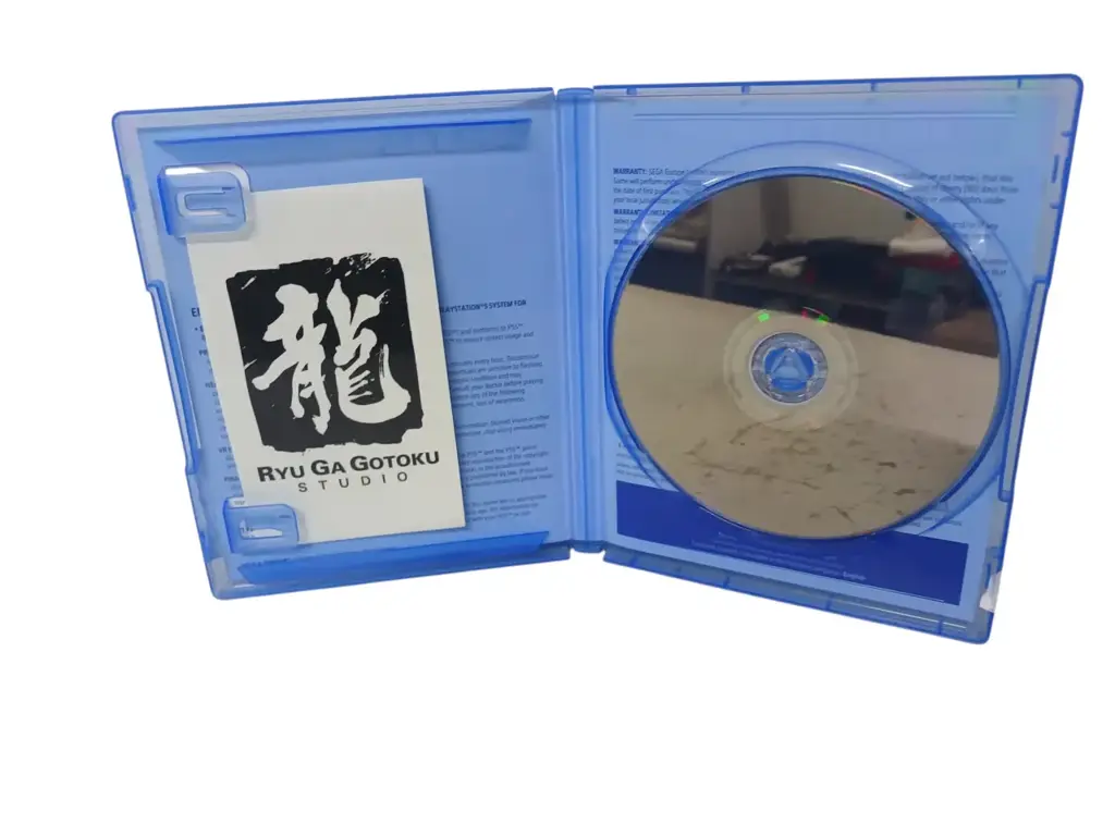 Playstation 5 Yakuza: Like A Dragon Game Disc - View 3