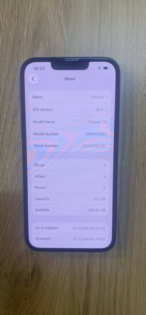 Iphone 17E A3634 (512Gb)