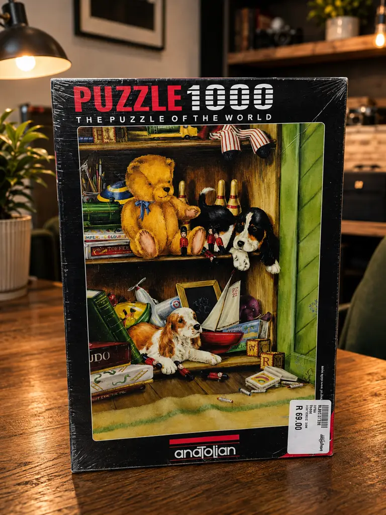 Anatolian 1000-Piece Jigsaw Puzzle – "The Puzzle Of The World"